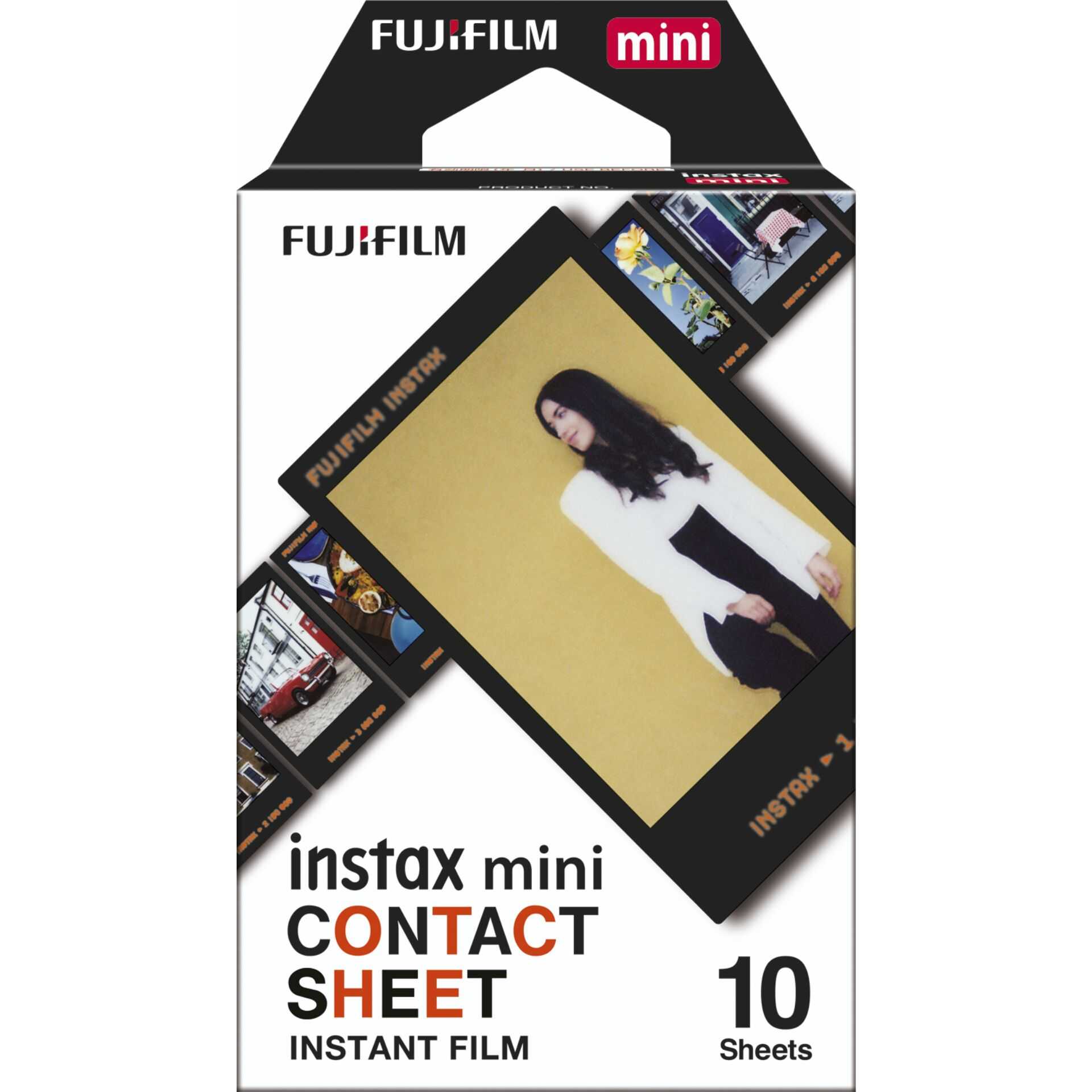 Fujifilm Instax Mini Contact Sheet - Instant-Farbfilm - instax mini - ISO 800 - 10 Belichtungen