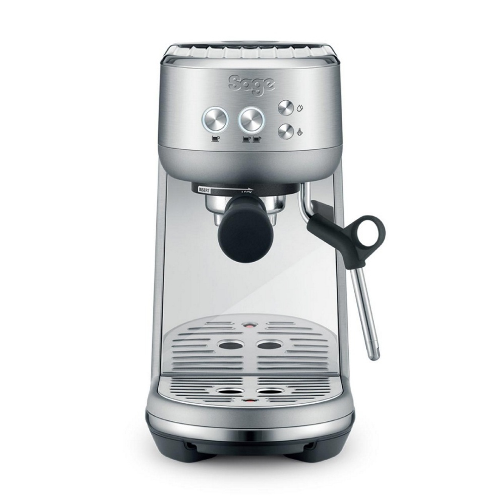 Sage SES450BSS4EEU1 the Bambino - Kaffeemaschine mit Cappuccinatore - 9 bar - gebürsteter rostfreier Edelstahl