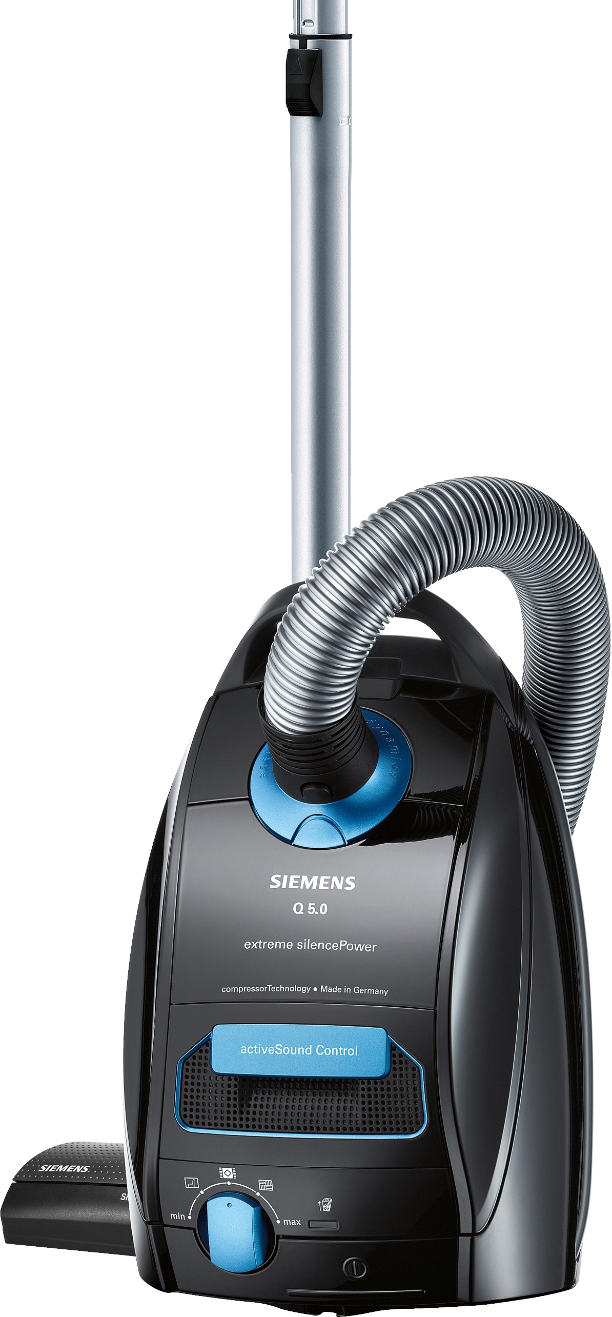 Siemens Bodenstaubsauger mit Staubbeutel Q5.0 extreme silencePower  VSQ5X1230
