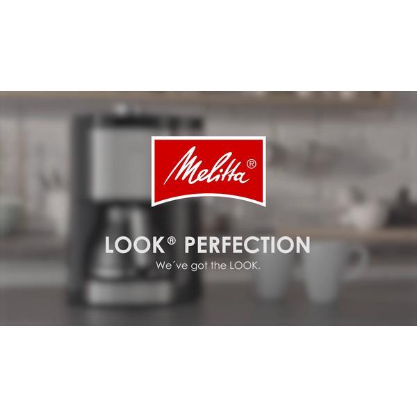 MELITTA Kaffeeautomat Look V Perfection 1025-06 10-15 Tassen 1080Watt schwarz