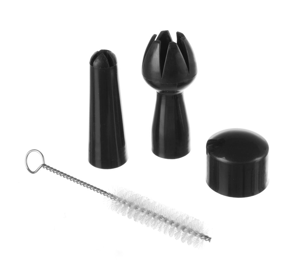 HENDI Sahnespender Kitchen Line, schwarz, Kitchen Line, 0,5L, Schwarz, ⌀80x(H)260mm