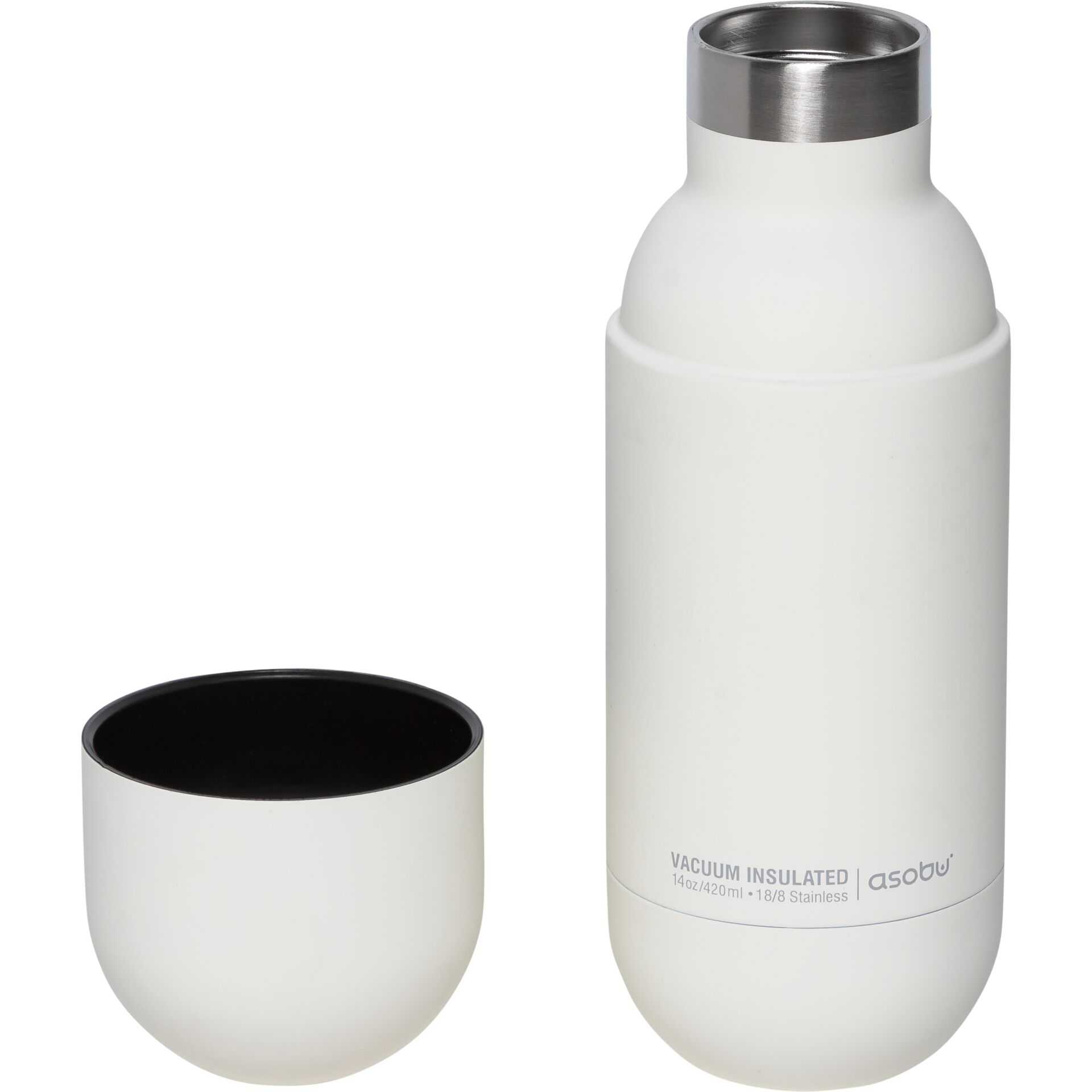 Asobu Orb Bottle Weiss, 0.46 L