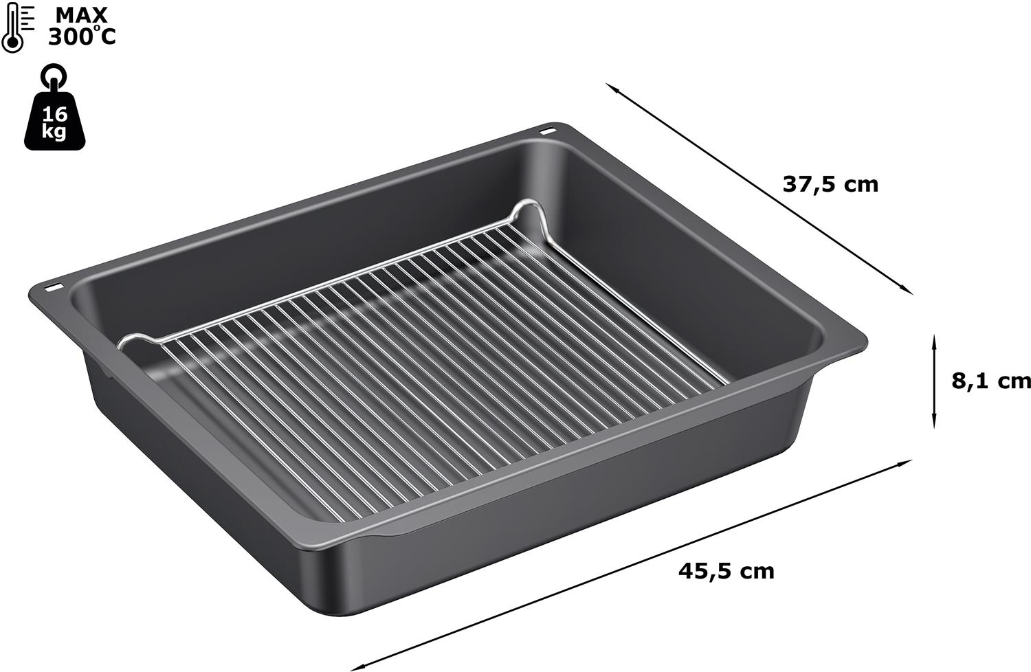 BOSCH BSHG Profi-Pfanne, emailliert HEZ633070