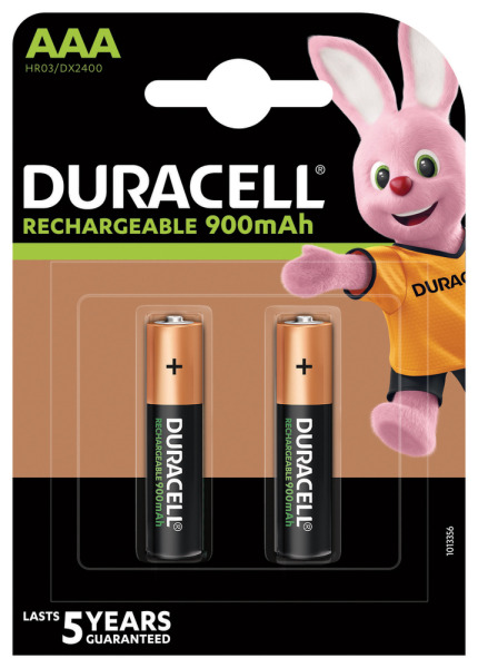 DURACELL Akku Staycharged  2 x Micro  0,8 Ah
