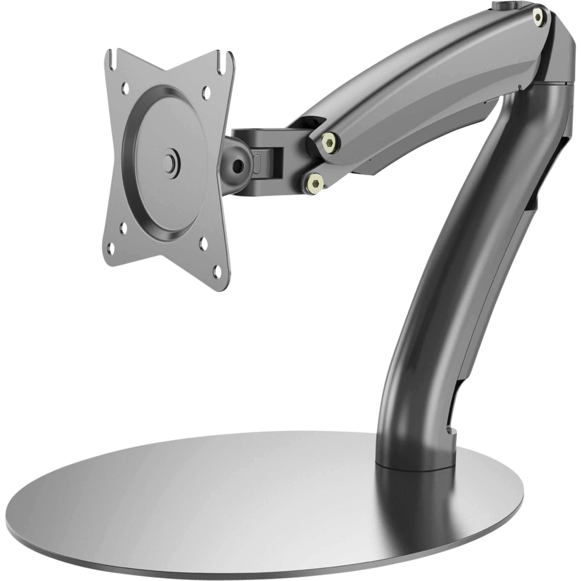 DIGITUS DA-90365 - Aufstellung für LCD-/Plasmafernseher - Schwarz - Bildschirmgröße: 43-69 cm (17"-27") - Schreibtisch