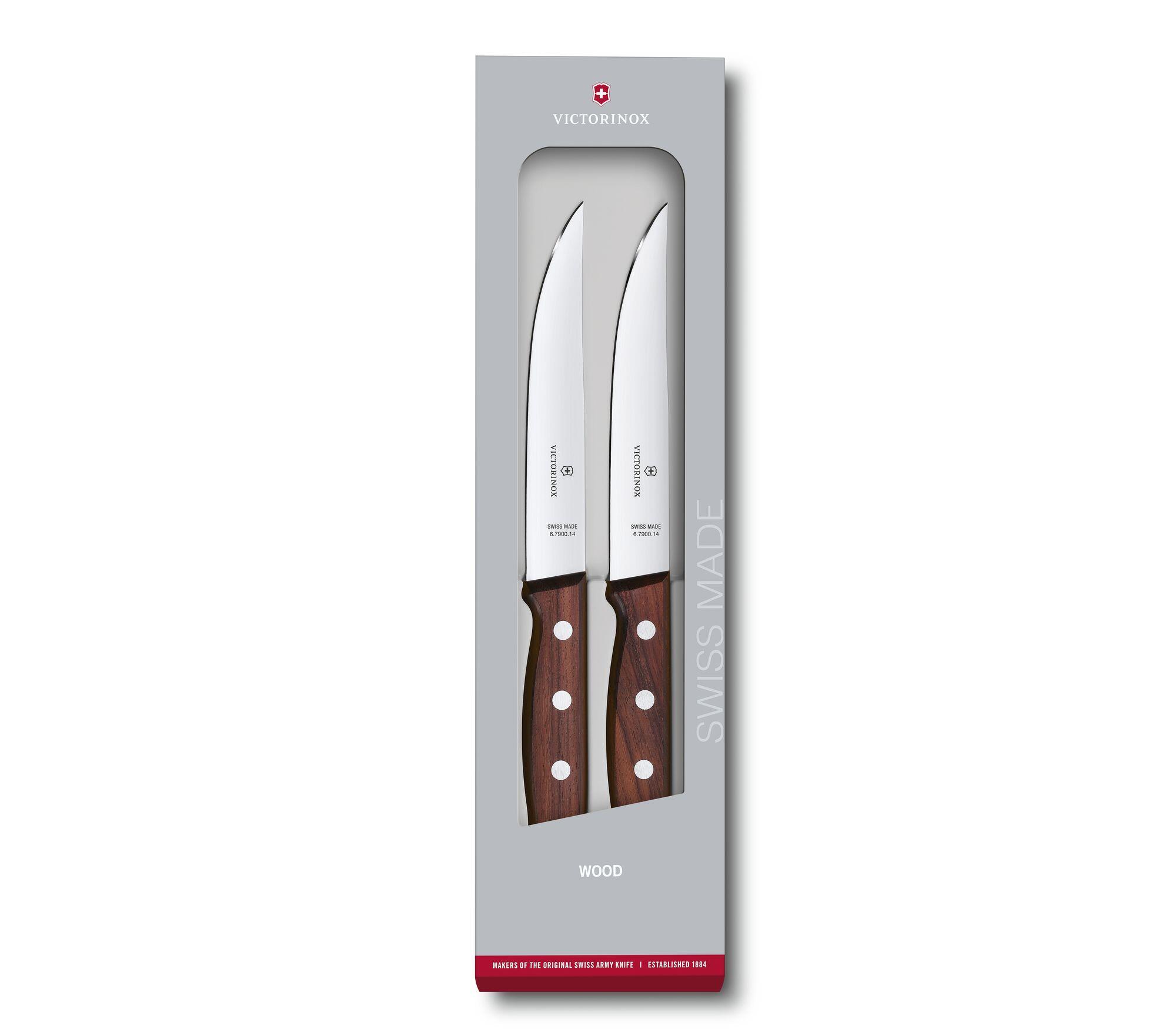 Victorinox Rosewood Steakmesser-Set 2-teilig Geschenkverpackung