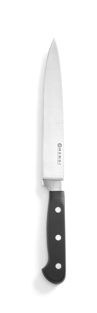 HENDI Tranchiermesser, Kitchen Line, Schwarz, (L)330mm