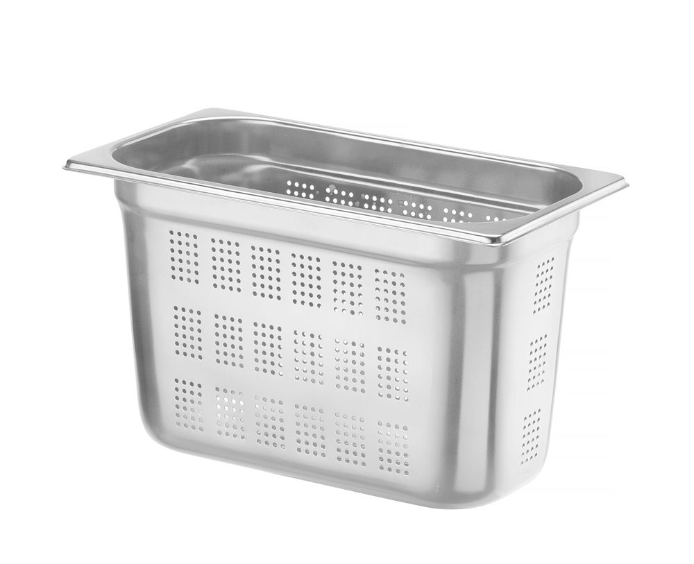 HENDI Behälter GN 1/3 perforiert, Profi Line, GN 1/3, 1,2L, (H)40mm