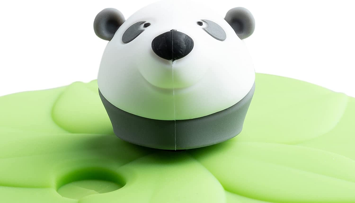 Leonardo Deckel grün Panda Bambini