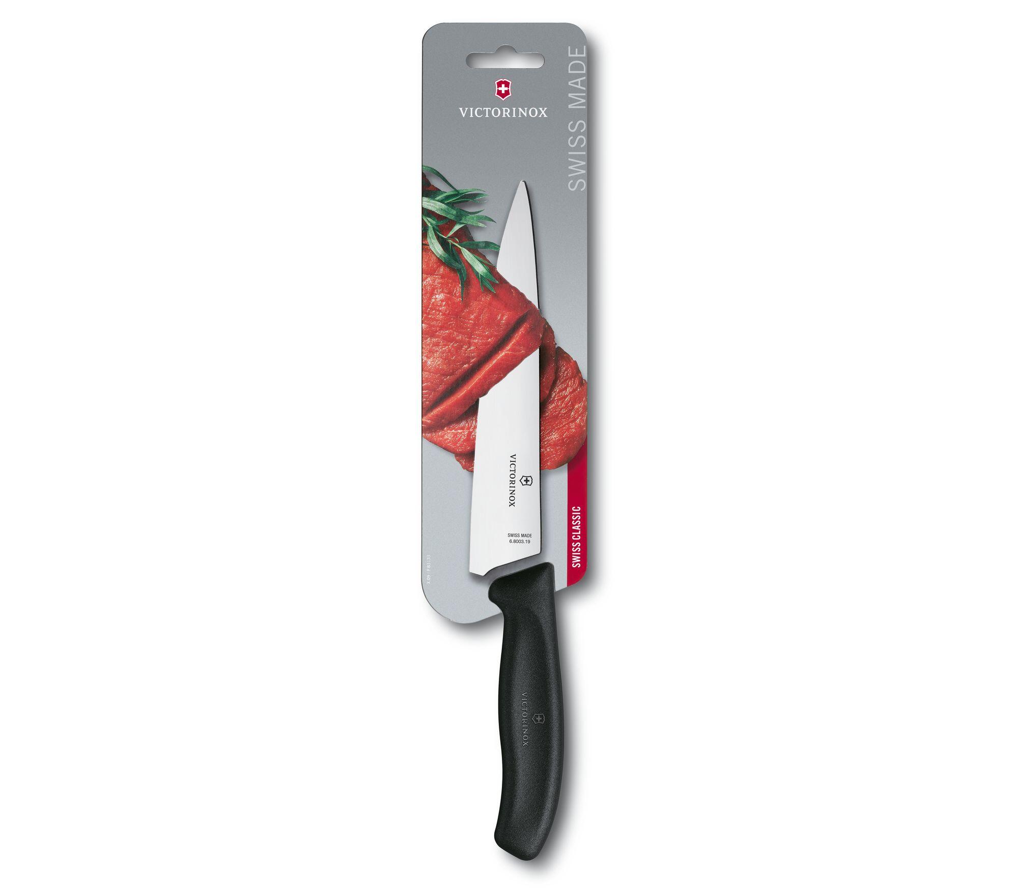 Victorinox SwissClassic Tranchiermesser normaler Sch.19cmschwarzBlister