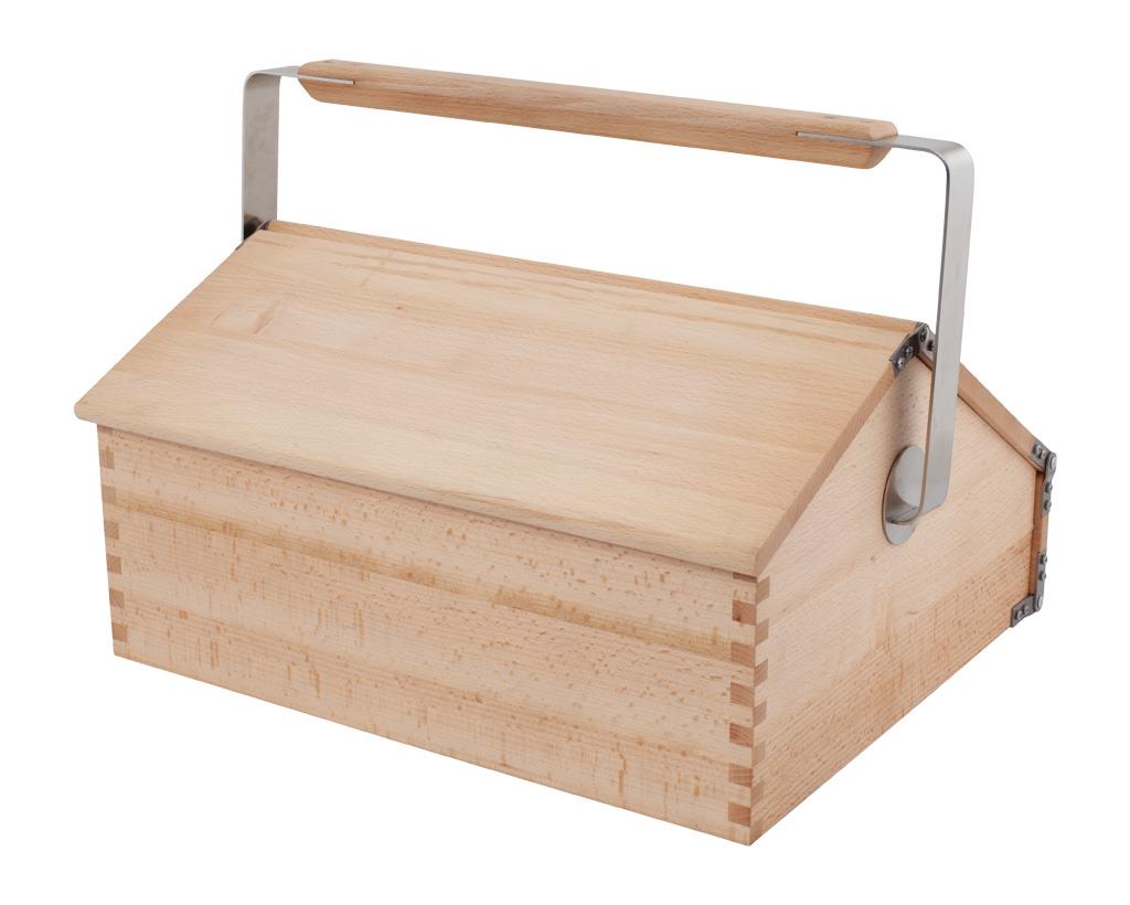Redecker Schuhputzkasten, ausklappbar