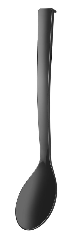 HENDI Salatlöffel, 0,06L, Schwarz, 335x70mm