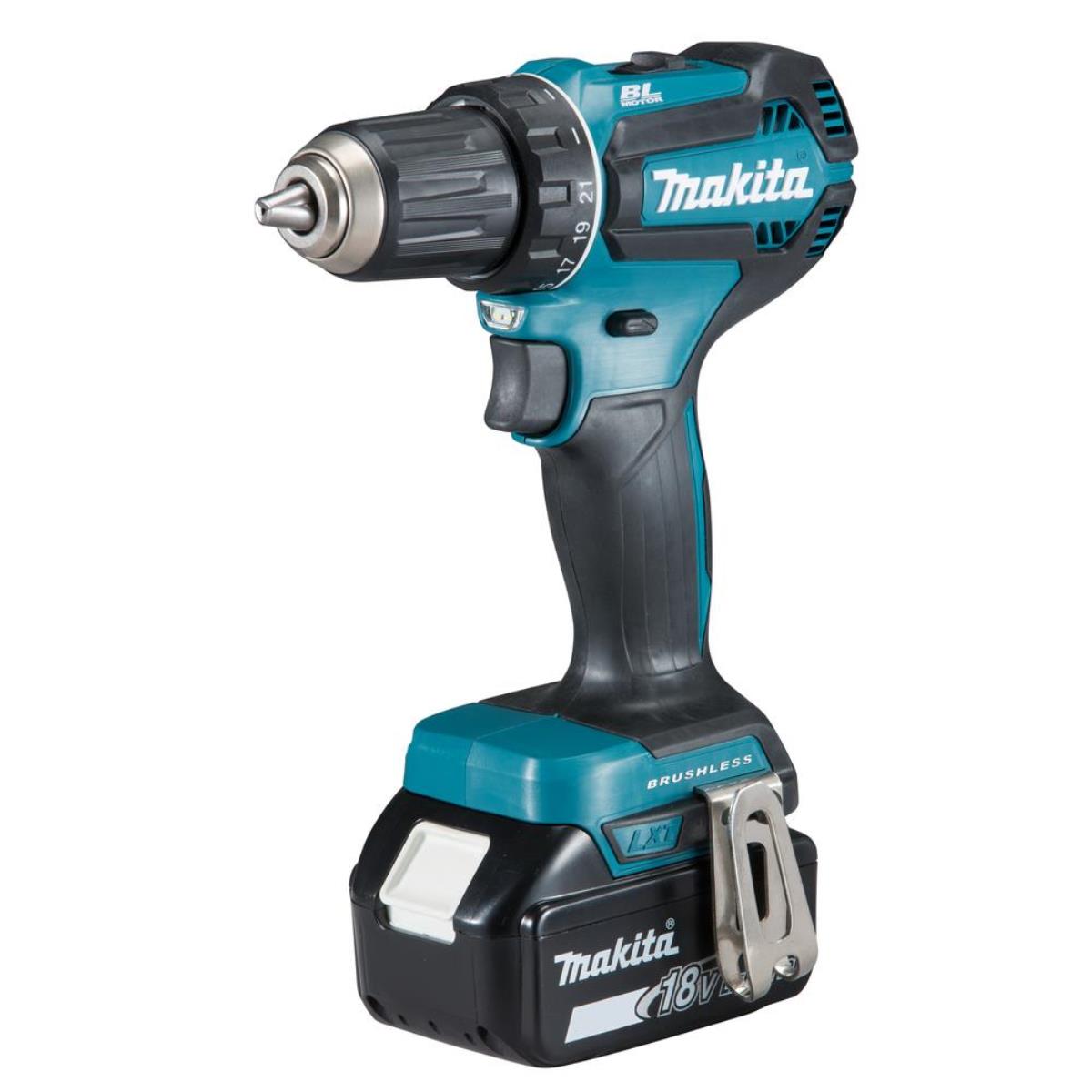 Makita DDF485Z - Bohrer/Schrauber - schnurlos - 2 Geschwindigkeiten - Bohrfutterschlüssel 13 mm - 50 N·m